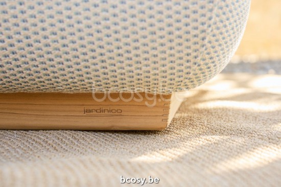 Jardinico TATAMI Canapé 3S avec angle droit Teck Completely Custom Made -- 6 Weeks.