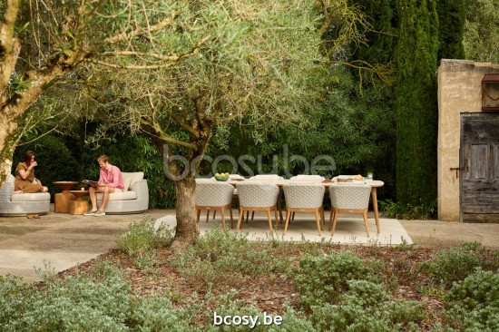 Jardinico TONDO garden outdoor dining armchairs.