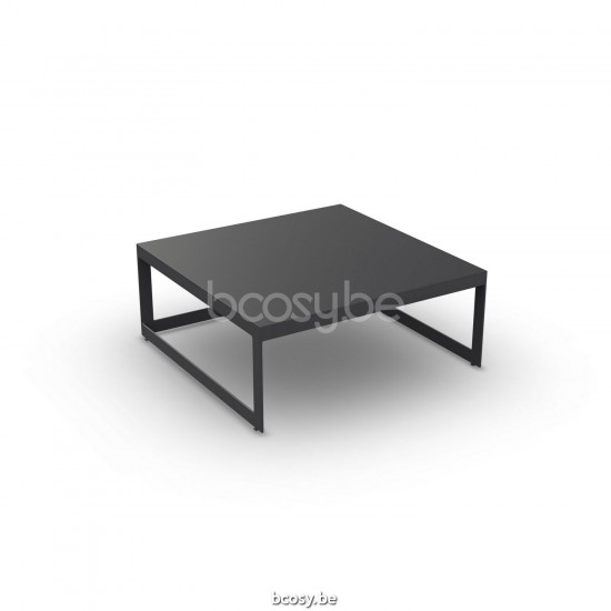 Jati Kebon Burford Coffee Table Alu Charcoal Mat 90X90.