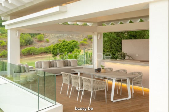 Gescova Gabon Chaise de jardin avec accoudoirs.