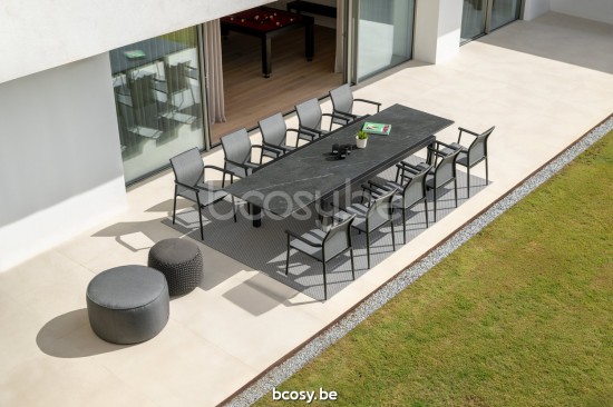 Gescova Lugano Table de jardin extensible.