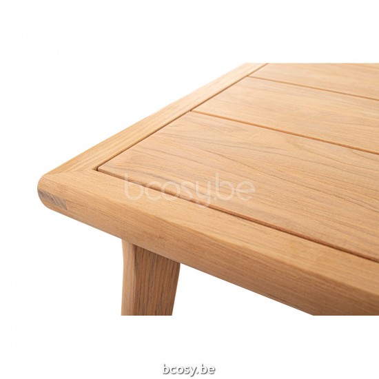 Jati Kebon Lynn Teak Table de jardin.