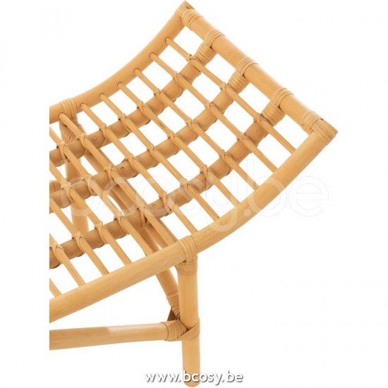 J Line Jline Bank Ana Rattan Naturell sessel couch