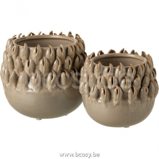 Jline 12996 Bloempotten Cache Pots Flowerpots Blumentöpfe Macetas Vasi Per Piante DECORATIE Schalen potten vazen