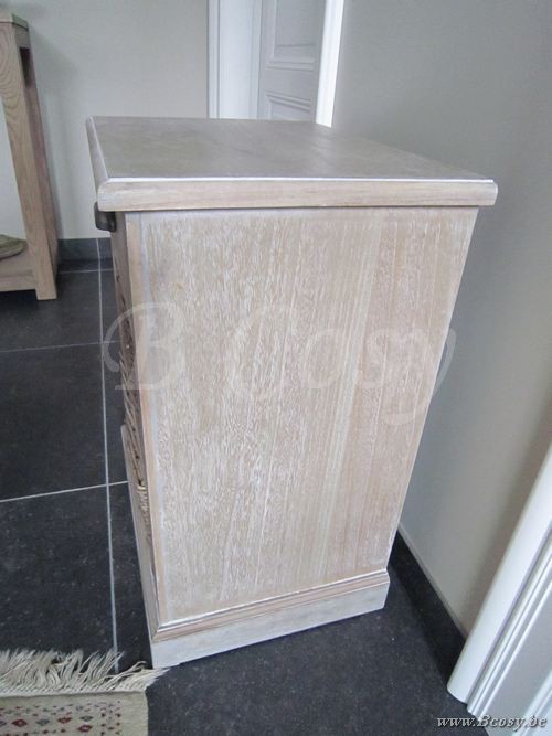 J Line Jline Nachttafel 2Mand 1La Ht Grey W