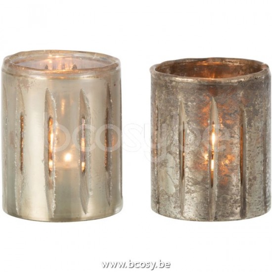 Jline 13895 Kaarshouders Support Bougie Candleholders Kerzenhalter Soporte Vela Portacandela DECORATIE Thee Windlichten Kandelaars