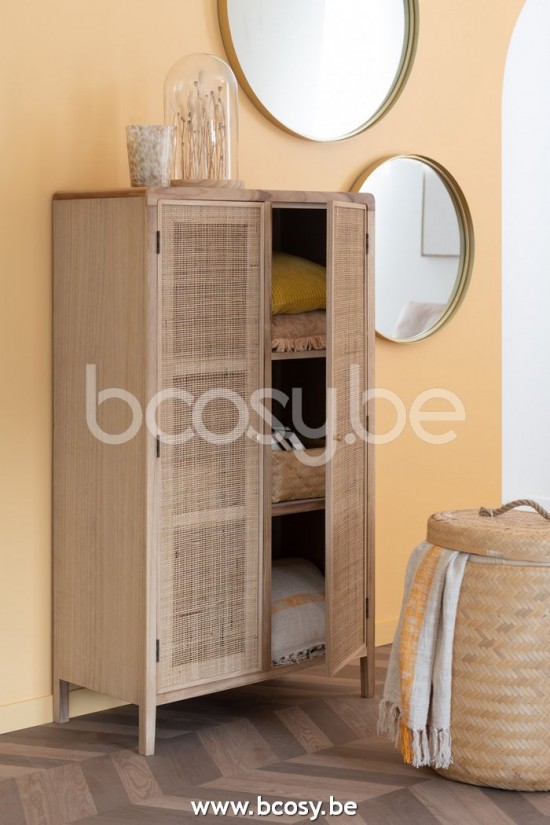 Jline Espejo Redondo Borde Alto Metal Cristal Oro Large