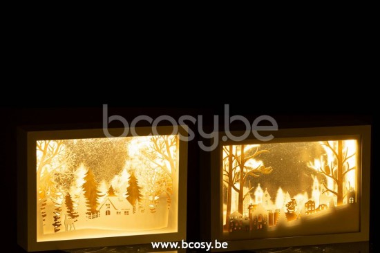 hivers Jolipa J Line Jline Cadre Bas 3 Parties Led Hiver Pvc Verre Or Assortiment De 2