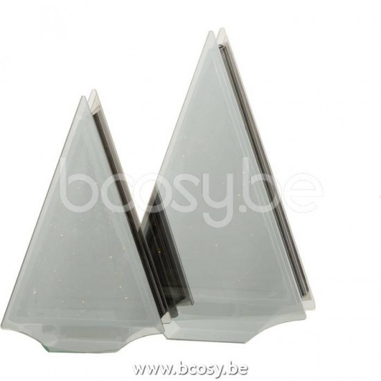 J Line Jline Decoration Led Triangle Glass Gold Large x mas christmas trees on foot