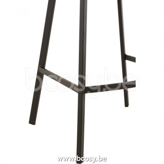 J Line Jline Barstool Olivier Textile Metal Dark Green bar chairs stools