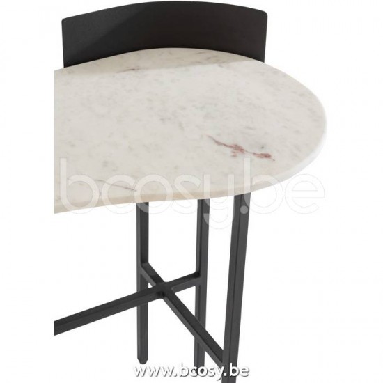 J Line Jline Console Marmo Ferro Bianco Nero Consola Marmol Hierro Blanco Negro