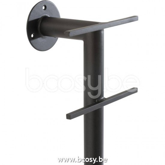 J Line Jline Jolipa 15686 Spiegel Plank Muur Marmer Ijzer Glas Groen Zwart