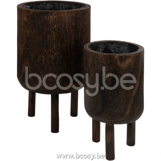 Jline 15844 Bloempotten Cache Pots Flowerpots Blumentöpfe Macetas Vasi Per Piante DECORATIE Schalen potten vazen