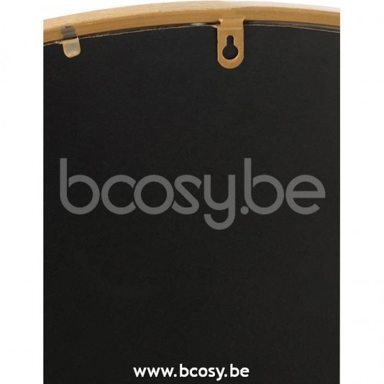 miroirs Jolipa J Line Jline Miroir Mona Rond Metal Verre Or Medium