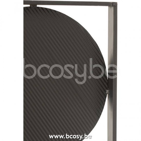 J Line Jline Jolipa 15885 Wanddecoratie Ronden Ijzer Glas Goud Zwart