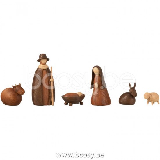Jline 16177 Figuren Figurines Figurines Figuren Figuritas Sculture DECORATIE Winter Kerst