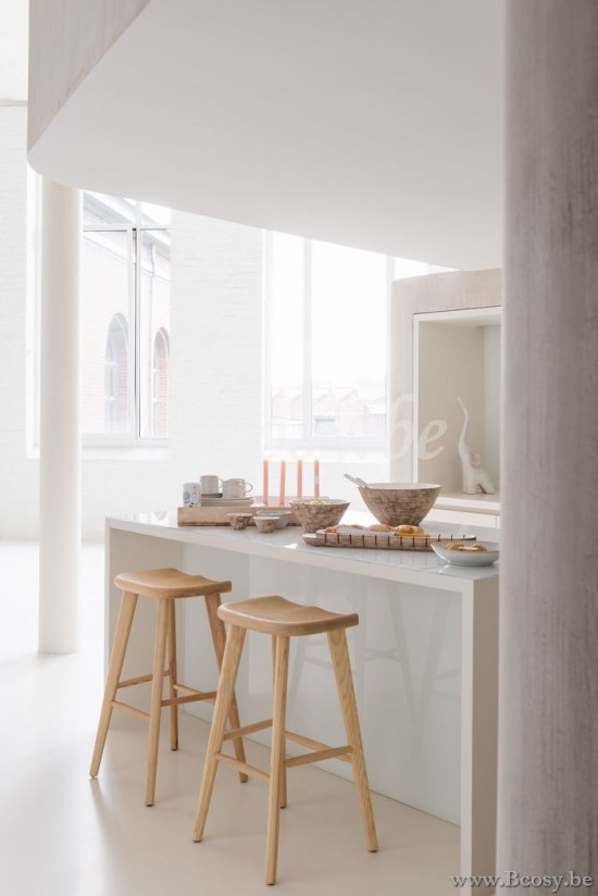 J Line Jline Ciotola Legno Di Mango Bianco Medium Bol Madera De Mango Blanco Medium