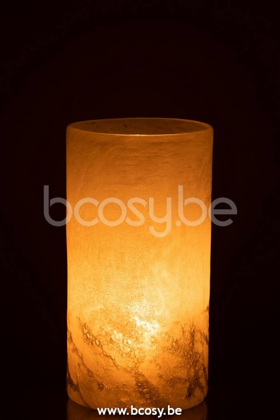 vases Jolipa J Line Jline Vase Scavo Cylindrique Verre Gris Medium