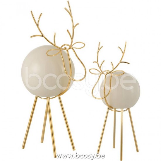 Jline 16610 Figuren Figurines Figurines Figuren Figuritas Sculture DECORATIE Winter Kerst