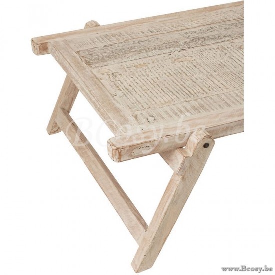 J Line Jline Table Army Bed Recycled Wood White Wash coffee tables