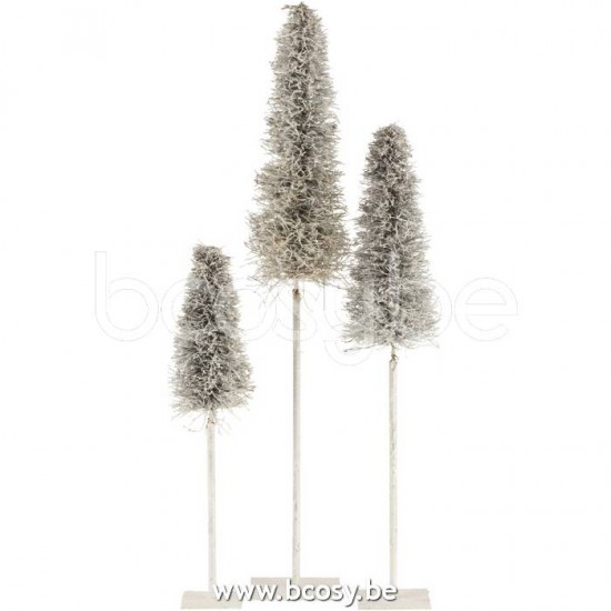 J Line Jline Jolipa 17082 Boom Deco Led Batterij Takken White Wash Large