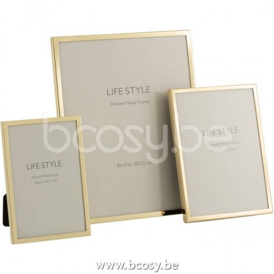 cadre cadres photo Jolipa J Line Jline Cadre Photo Bord Fin 20X25 Metal Or Large