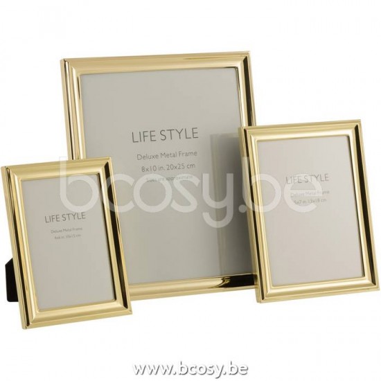 cadre cadres photo Jolipa J Line Jline Cadre Photo Classique 20X25 Metal Or Large