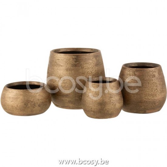 Jline 17860 Bloempotten Cache Pots Flowerpots Blumentöpfe Macetas Vasi Per Piante DECORATIE Schalen potten vazen