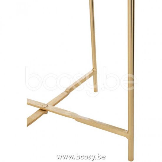 J Line Jline Set Of Two Sidetable Obi Glass Iron nested side tables sidetables