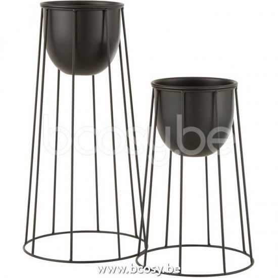 Jline 18571 Bloempotten Cache Pots Flowerpots Blumentöpfe Macetas Vasi Per Piante DECORATIE Schalen potten vazen