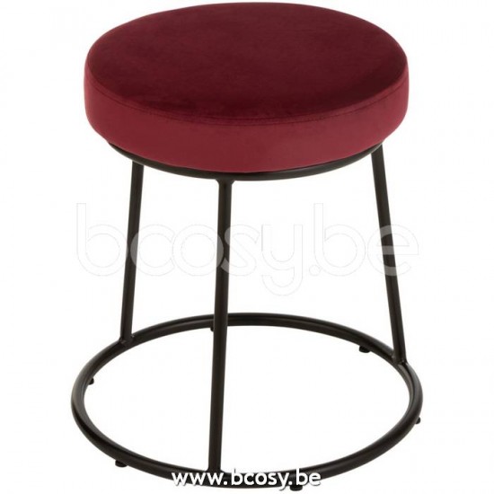 J Line Jline Seduta Per Supporto Tessuto Rosso Cojin Para Soporte Textil Rojo