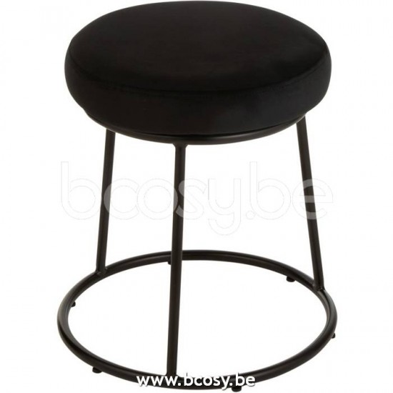 J Line Jline Seduta Per Supporto Tessuto Nero Cojin Para Soporte Textil Negro