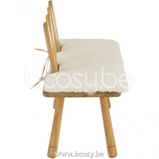 canapés Jolipa J Line Jline Chair Child Ear Bunny 2 People Wood Natural