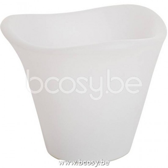 J Line 20271 Lamp Ijsemmer Buiten Led Plastiek Mix L34xB34xH27 cm Tafellampen Leeslichten Leeslampen Binnenverlichting