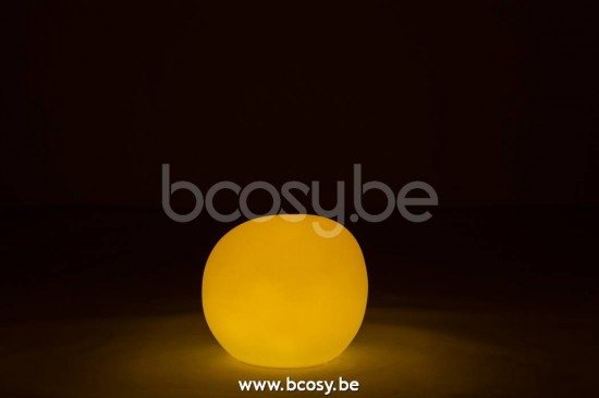 J Line Jline Lamp Stone Outdoors Led Plastic Mix Small Table Lights