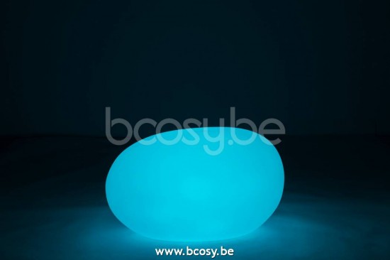 JLine J Line 20277 Lamp Steen Buiten Led Plastiek Mix Large L80xB61xH46 cm Tafellampen Leeslichten Leeslampen Binnenverlichting