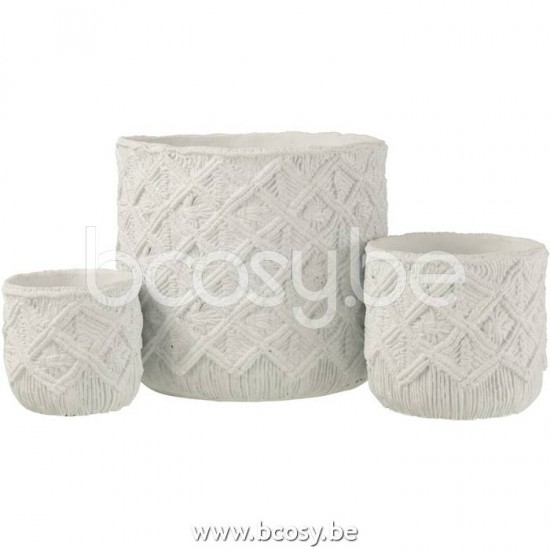 Jline 20288 Bloempotten Cache Pots Flowerpots Blumentöpfe Macetas Vasi Per Piante DECORATIE Schalen potten vazen