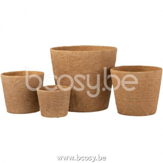 Jline 20296 Bloempotten Cache Pots Flowerpots Blumentöpfe Macetas Vasi Per Piante DECORATIE Schalen potten vazen