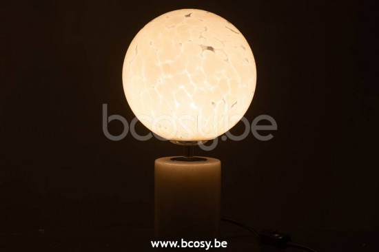 Éclairage Armatures Luminaires D'intérieur Pieds De Lampe Avec Abat Jour Lampes De Table Jolipa J Line Jline Lampe Dany Taches Sur Pied Verre Blanc