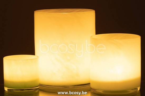 J Line Jline Teelichthalter Jade Hell Grün Large t lichthalter teelichtleuchter teelichte