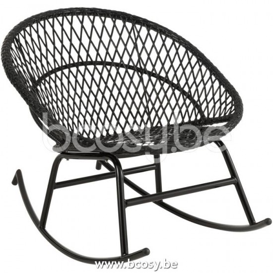 Jline Sofa Cojines Zayo Metal Cana Negro