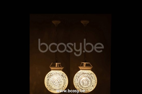 lampes suspendues suspensions pendantes Jolipa J Line Jline Lampe Suspendue Mosaïque Eki Verre Blanc Assortiment De 2 Small