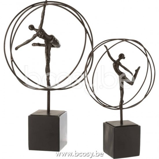 Jline 21483 Figuren Figurines Figurines Figuren Figuritas Sculture DECORATIE Beelden