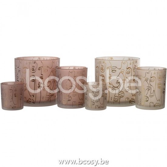 J Line 21801 Decorazione Tealight T Lichthouder tea light holders Decorations Theelichten Hurricane Dekoration Bougeoir photophore Windlicht T light Teelicht Tealights Teelichte T lights tea light hol