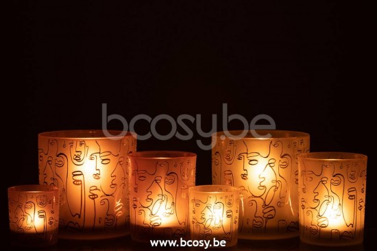 Jline Fotosforo Happy Faces Cristal Terracotta Large