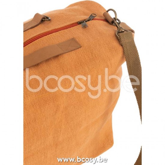 sacs de plage Jolipa J Line Jline Sac De Plage En Jute Lavée Orange