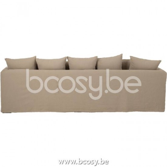 J Line Jline Cover Seat 11 Cushions Beach Linen Nat seta chair protection covers