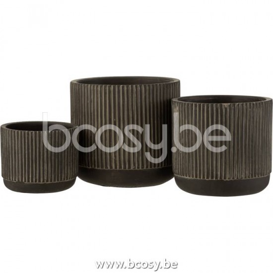 Jline 22727 Bloempotten Cache Pots Flowerpots Blumentöpfe Macetas Vasi Per Piante DECORATIE Schalen potten vazen