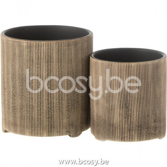 Jline 22911 Bloempotten Cache Pots Flowerpots Blumentöpfe Macetas Vasi Per Piante DECORATIE Schalen potten vazen