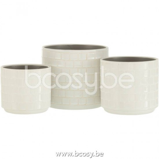 Jline 22992 Bloempotten Cache Pots Flowerpots Blumentöpfe Macetas Vasi Per Piante DECORATIE Schalen potten vazen
